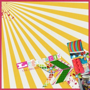 Lego Party: the details