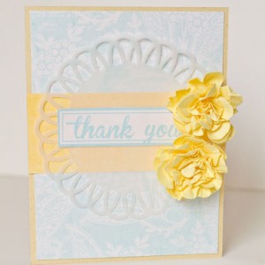 Thank You circle card
