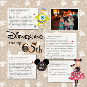 January 23_Interview About The Past_Disneyland My 65th