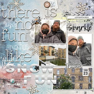There is just no fun like snow fun