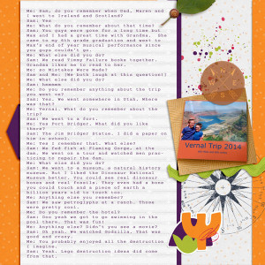 MOC 9: #23 Vernal Trip