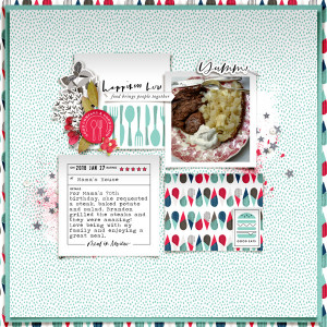 Meal In Review [MOC9 January 7: Simple Template]