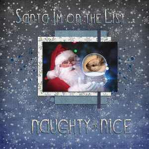 MOC9 Day28 Santa Im on the list Naughty or Nice