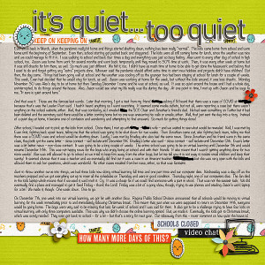 MOC9 Day 11: Too Quiet