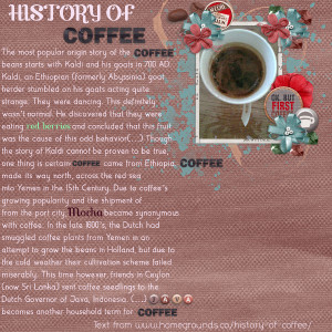 History Of Coffee