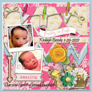 Little Butterfly Wings February 2021 Template Challenge
