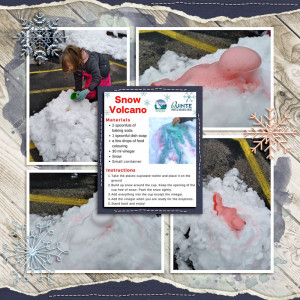 Snow Volcano