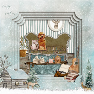 Feb 21 Random Challenge Cozy Cabin