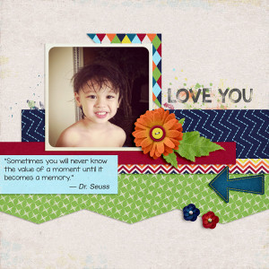 MOC9 - Day 31: Scrap from your Heart