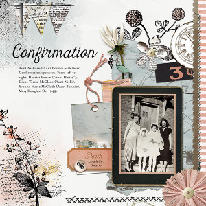 Scrap an Old Photo Challenge Confirmation