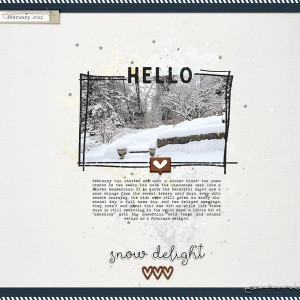 hello snow delight