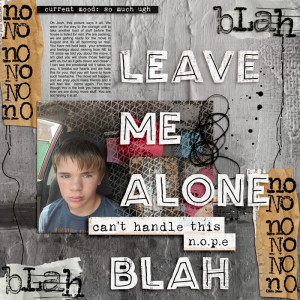 Leave me alone