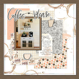 Coffee station (Love our designers - Just Jaimee)