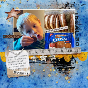 Gingerbread Oreos