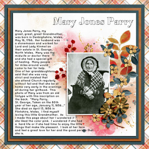 GRANDMA MARY