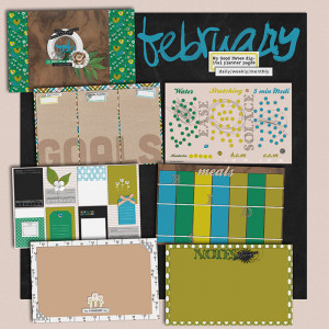 Feb 2021 Planner Pages (digital)