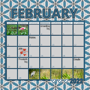 February 2022 Calendar
