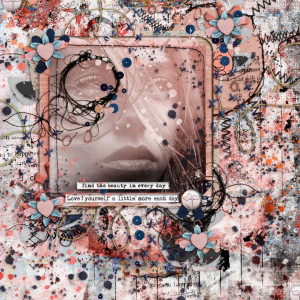 Rachel Jefferies-Mixed Media Challenge-February 2021-Seeing The Every Day Love