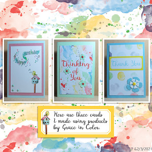 LOD_Grace in Color_3 greeting cards