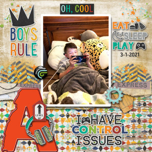 March Slow Scrap with Kayla