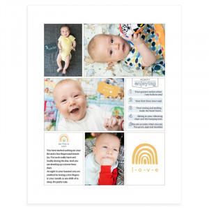 3month baby book