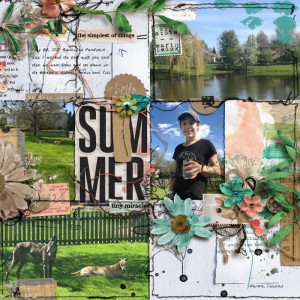Hello Summer 2020 - FF 03/12 - Scraplift Challenge