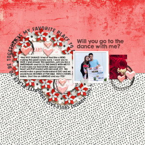 Dance Invite - March Template Challenge