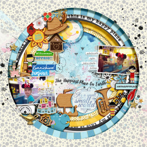 PM FANniversary - Sml World shadow box