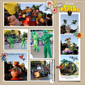 Disneyland Pixar Play Parade