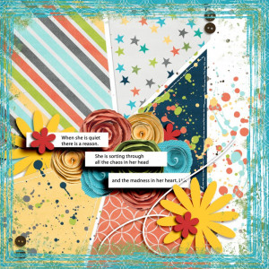 Scrapping With Liz March Template