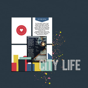 Designed by Soco: Cards & Words No2 - City Life