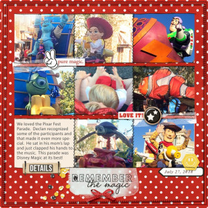 Pixar Parade