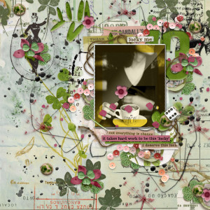 Rachel Jefferies-Mixed Media Challenge-Scraplift-March 2021-Make Your Own Luck