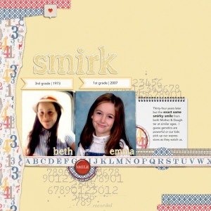 Mother-Daughter-Smirk