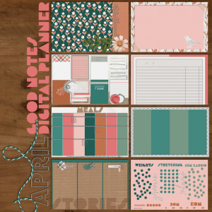 April Digital Planner