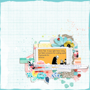 Journaling: Apr2021 Don't Touch My Scissors
