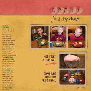 April Fool's Dinner