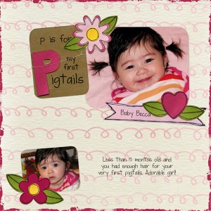 P is for Pigtails