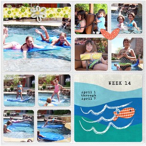 PROJECT LIFE - week fourteen {page 1}
