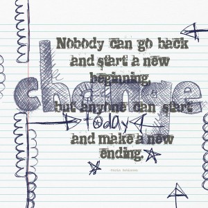 Change - 1 word challenge