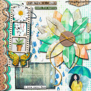 Little Butterfly Wings April Template Challenge