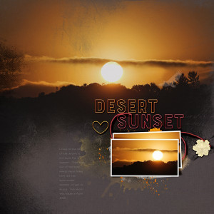 Desert Sunset