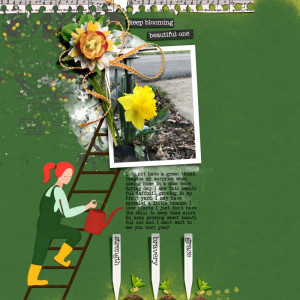 Keep Blooming Beautiful One - FF 04/09
