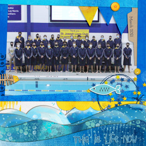 2021 Swim Team Photo