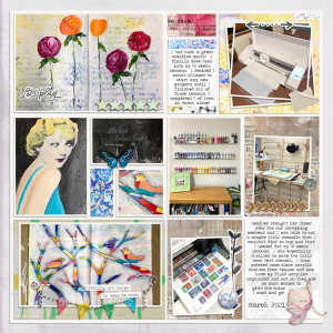 Lots Of Art in March Page 1