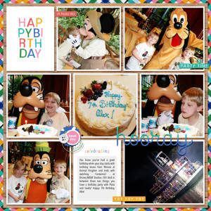 Alex's 7th Birthday 2007