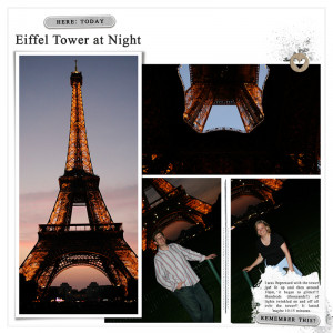 Eiffel Tower at Night 2007