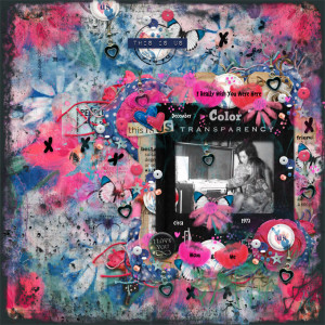 Art Journaling-Monthly Muse-May 2021-Week #1-Mom:I Really Wish You Were Here
