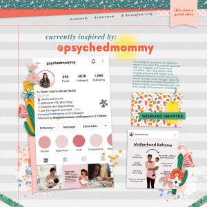 Currently inspired by: @psychedmommy