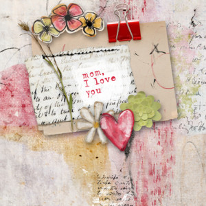 Mom i love you  printable